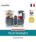 Babymoov Nutribaby (+) 5-in-1 Food Prep Machine (Industrial Grey)