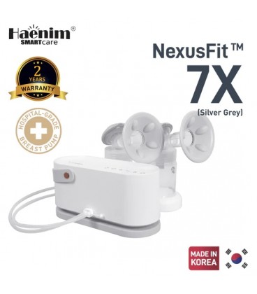 Haenim NexusFit™ 7X Handy Electric Breast Pump (Silver Gray)