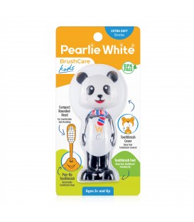 Pearlie White BrushCare Kids Pop-Up Extra Soft Toothbrush (Panda Design)