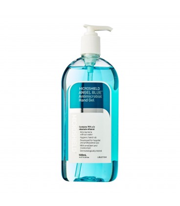 Microshield Angel Blue Antimicrobial Hand Gel