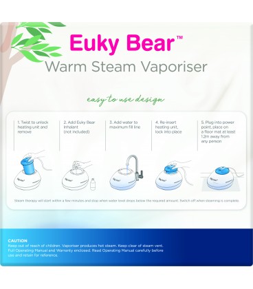 Euky Bear Steam Vaporiser Starter Kit