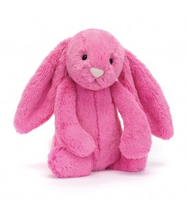 Bashful Hot Pink Bunny (Medium)