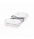 Kiki & Sebby 100% Cotton Muslin Swaddle Blankets – 3 pack (Grey)