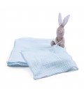 Kiki & Sebby Hop Hop Bunny Comforter (Blue)