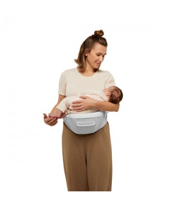 Ergobaby Alta Hip Seat Baby Carrier - Pearl Grey