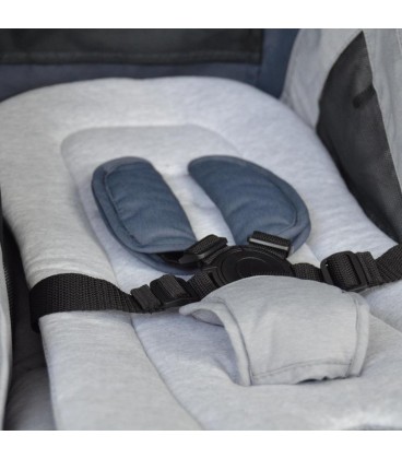 Beblum Universal Flip Stroller Seat Liner - Grey