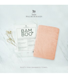 Bam & Boo Bamboo Towel - Rusty Pink