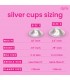 Lavie Silver Nursing Cups Size 2 (Large)