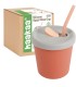 Haakaa Silicone Sippy Straw Cup (150ml) Rust