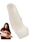 Alpremio Baby Ergonomic Support Seat 100% GOTS Organic Cotton + Box (Ivory)