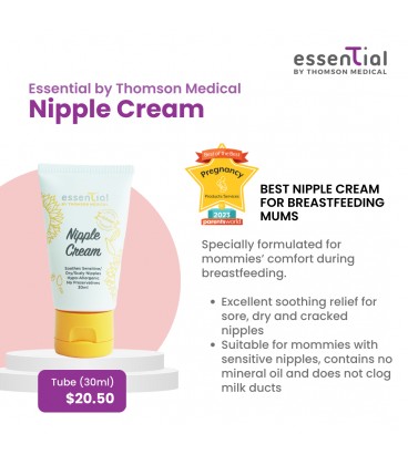 Essential By Thomson Medical Nipple Cream (30ml) 3 Tubes