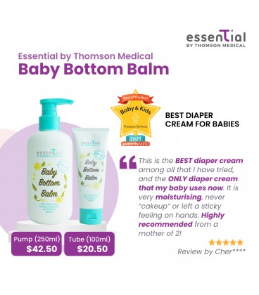 Essential By Thomson Medical Baby Bottom Balm (250ML)