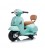 Vespa GTS Mini Electric Ride-On Kids Scooter - Mint Green