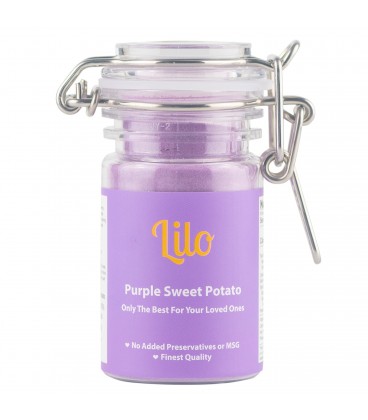 Lilo Premium Purple Sweet Potato Powder 50g Bottle