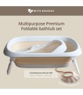 Withdoudou Multipurpose Baby Foldable Bathtub Set