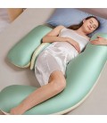 Mama Wonders | MamaSnooze Premium Pregnancy Pillow (Tencel Green)