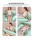 Mama Wonders | MamaSnooze Premium Pregnancy Pillow (Tencel Blue)