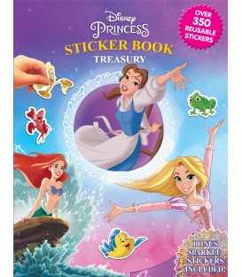 Elmtree Books Sticker Treasury  Disney Princess (2020 Ed)