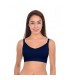 Lunavie Seamless Nursing Bra X 3 (Black) (Large)