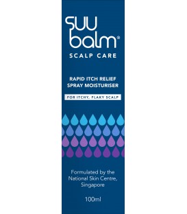 Suu Balm Rapid Itch Relief Scalp Spray Moisturiser (100ml)