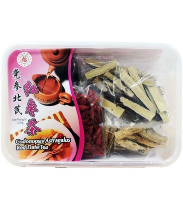 Hock Hua Codonopsis Astragalus Red Date Tea (3 Packets) 党参北芪红枣茶