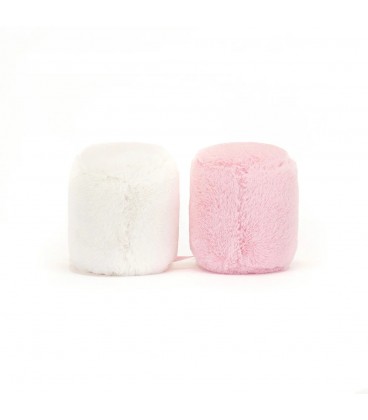 Jellycat Amuseable Pink And White Marshmallows