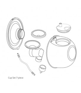 Baby Express Cup Connector (Be Free Pump Parts)