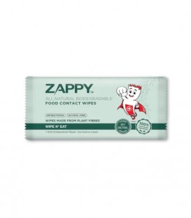 Zappy All Natural Food Contact Wipes (50 sheets)
