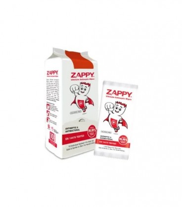 Zappy Ultimate Antiseptic Wipes 10s Individual Sachets