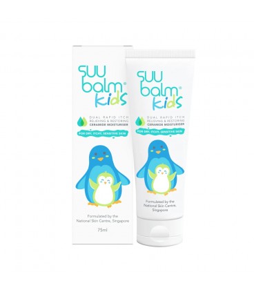 Suu Balm Kids Dual Rapid Itch Relieving and Restoring Ceramide Moisturiser (75ml)