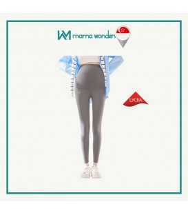 Mama Wonders | MamaFit Maternity Activewear Pants - LYCRA Antibacterial [Dark Grey]