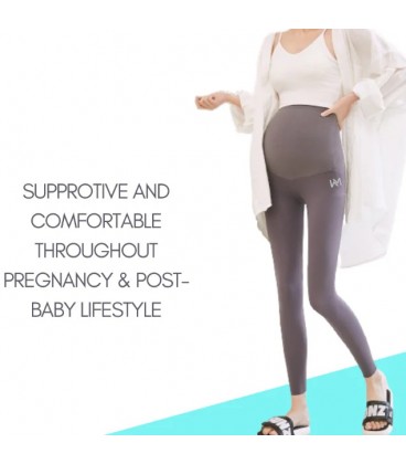 Mama Wonders | MamaFit Maternity Activewear Pants - LYCRA Antibacterial [Black]
