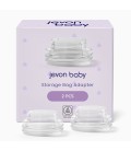 Jevonbaby Milk Storage Bag Adapters (2pcs)