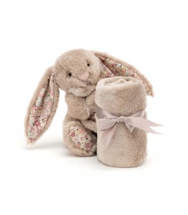 Jellycat Blossom Bea Beige Bunny Soother