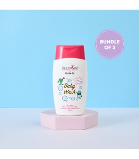 Essential By TMC Non Rinse Baby Wash(250ml)(3 bottle)