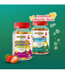 Gumazing 2 Pack Combo | Calcium & Vitamin D3 + Multivitamin