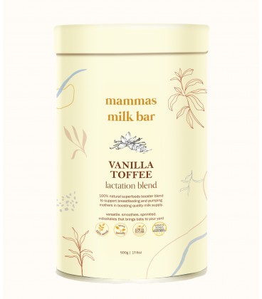 Mammas Milk Bar Vanilla Toffee Lactation Blend