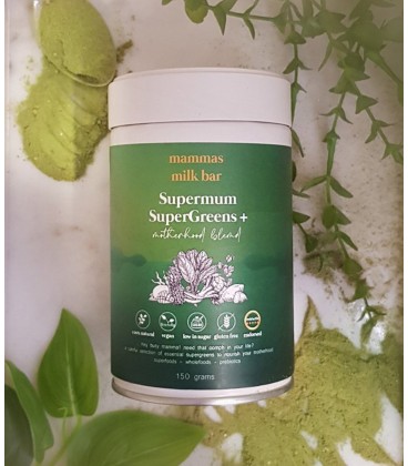 Mammas Milk Bar Supermums Supergreens+ 150g