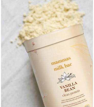 Mammas Milk Bar Vanilla Bean Clean Protein Powder 500g