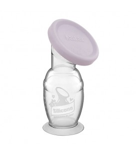 Haakaa 100ml Breast Pump & Silicone Cap (Lavender)