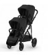 Cybex Gazelle S 2 Stroller Black BP With 2nd Seat - Moon Black