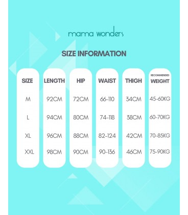 Mama Wonders | MamaFit Maternity Activewear Pants - LYCRA Antibacterial [Lavender]