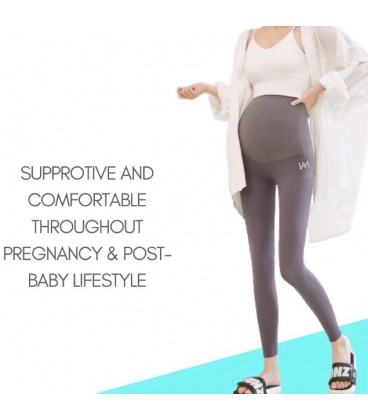 Mama Wonders | MamaFit Maternity Activewear Pants - LYCRA Antibacterial [Lavender]