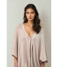 Olive Basics Deborah Nursing Kimono Cardigan (Oatmeal)