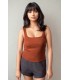 Olive Basics Esther Easy Latch Tank (Terracotta)