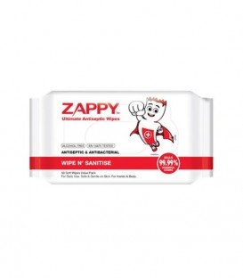 Zappy Ultimate Antiseptic Wipes 50 Sheets