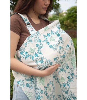 2Nutguys Nursing Cover- Blue