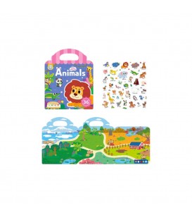 Alilo Jelly Journey Sticker Book - Animals