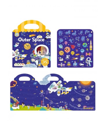 Alilo Jelly Journey Sticker Book - Outer Space