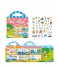 Alilo Jelly Journey Sticker Book - My House